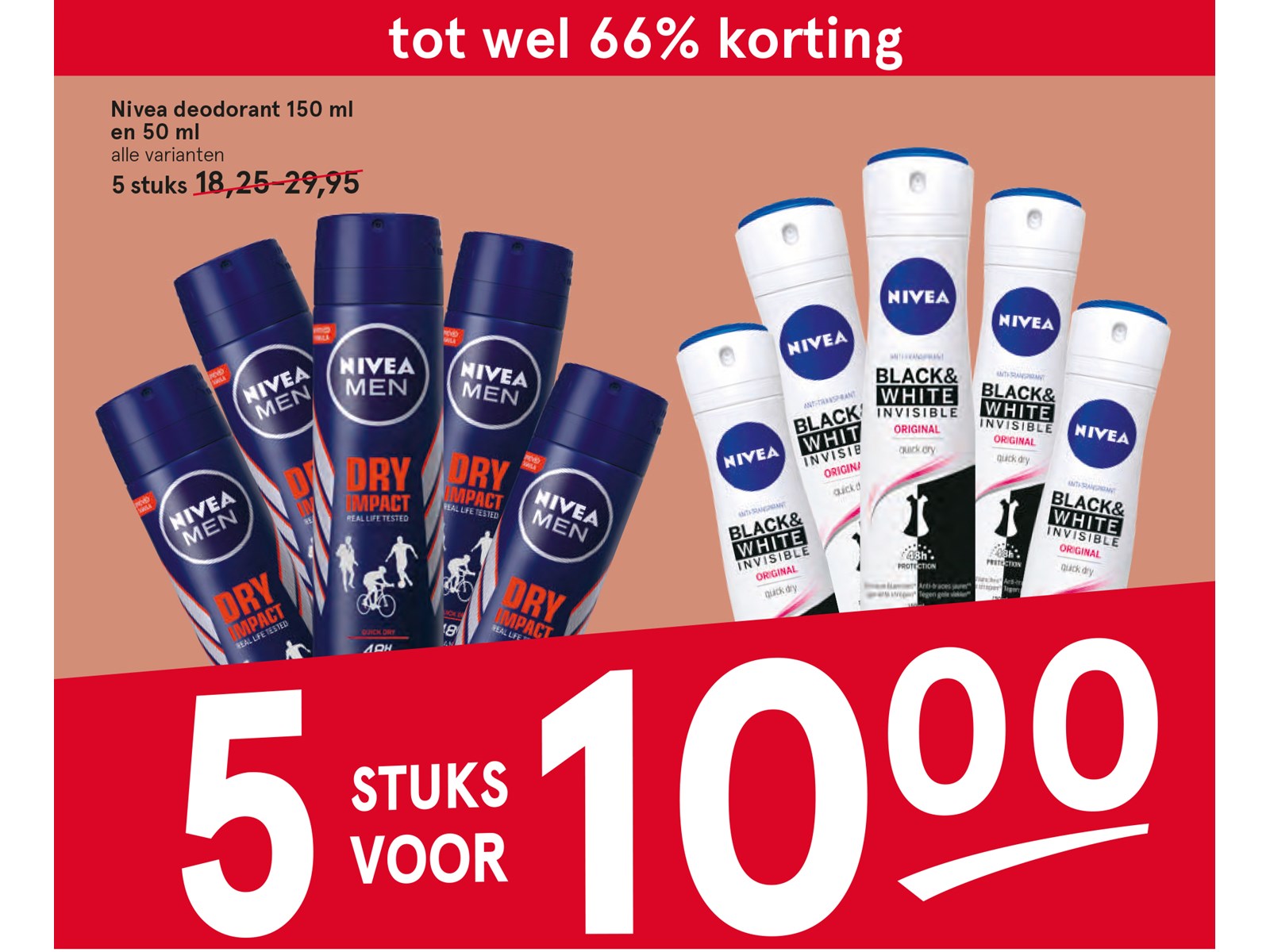 Hen Injectie Brochure Nivea deodorant-tot wel 66% korting - Etos Schagen